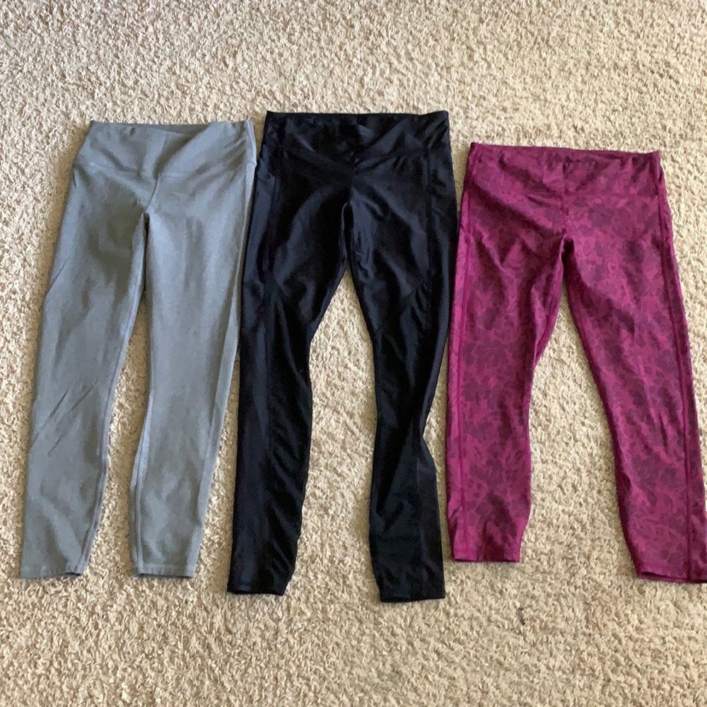 Fabletics leggings - 3 pair
